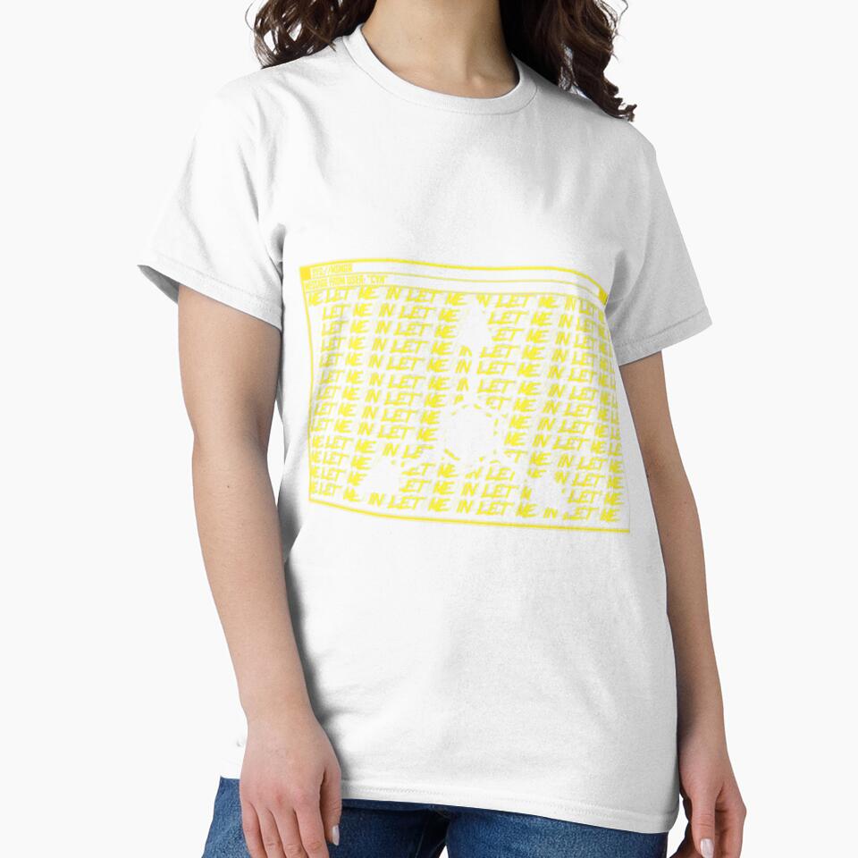 Absolute Solver Let Me In Code Rain Glitch Pattern Tech Horror Design by ilkyugezmarkcul