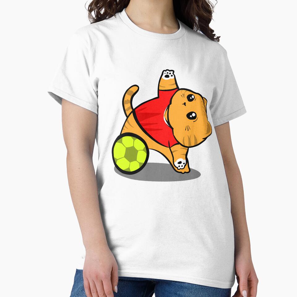World Cup Cat Soccer – Cute Football Kitten Illustration with Canada football costume by arivirus
