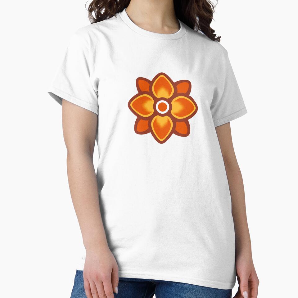 Geometric flower design by nathanmurphyart