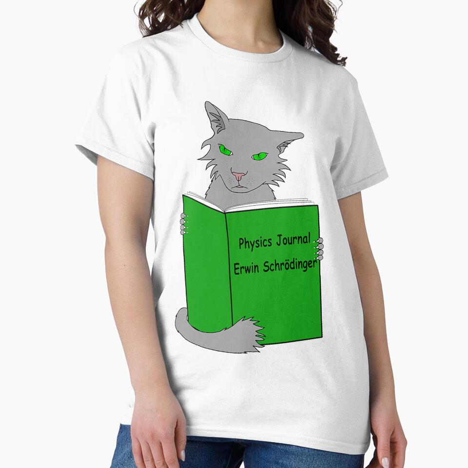 Schrodinger Cat Physics Reading Joke by nryum