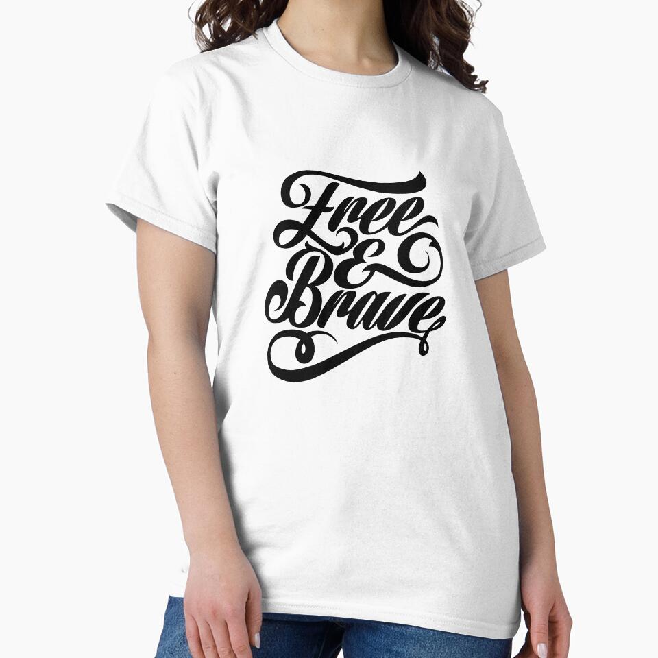 Free & Brave by ThePrintees