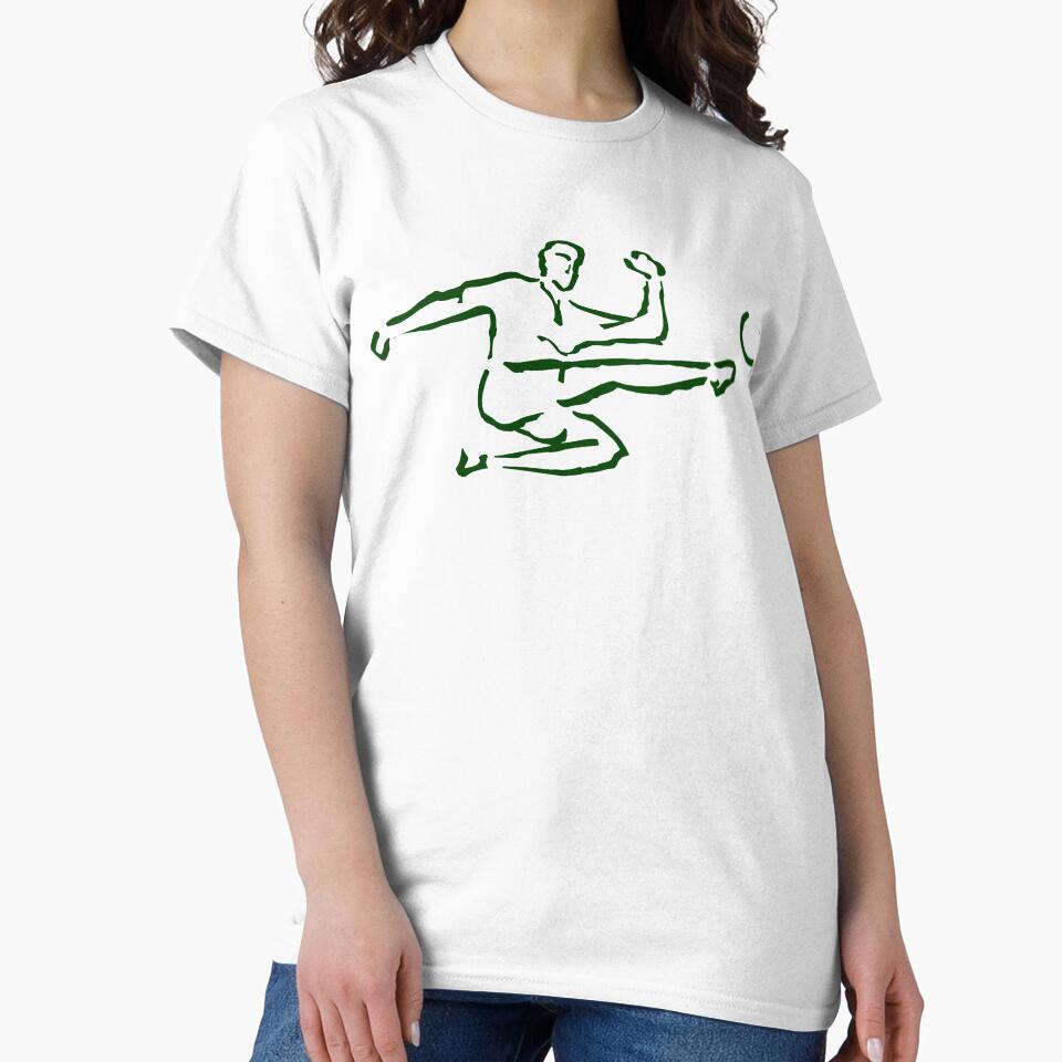 Green Soccer Player Design by simplyrebeccann