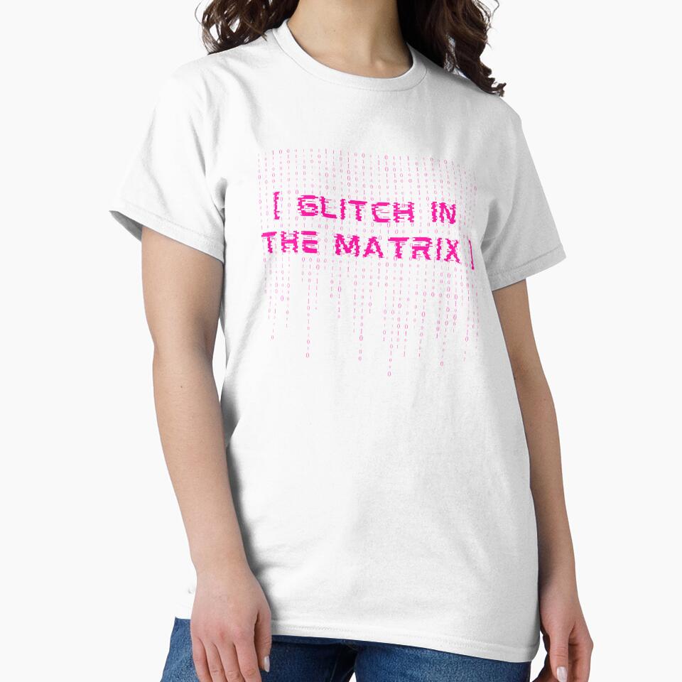 Glitch in the Matrix - Pink by shirtswithsass