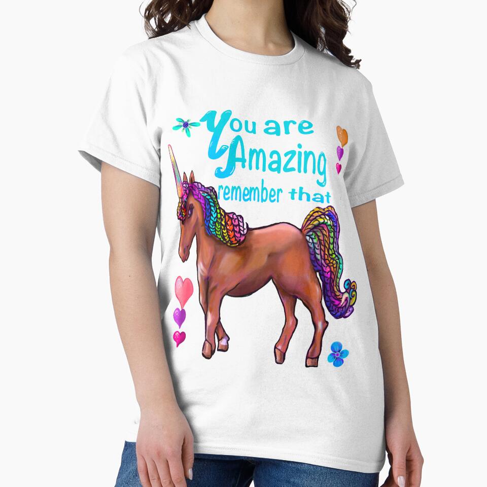Inspirational motivational affirmation Afro braids melanin brown skin unicorn inspirational gifts for women by Artonmytee
