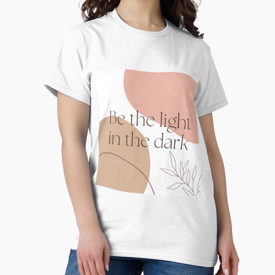 Be the light in the dark - minimalist art by Toulouseylous
