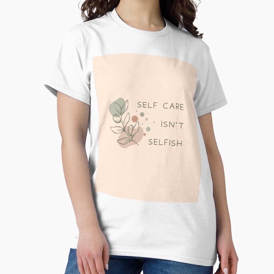 Self Care Isn't Selfish - Positive Affirmation for Caregivers by dbyjane