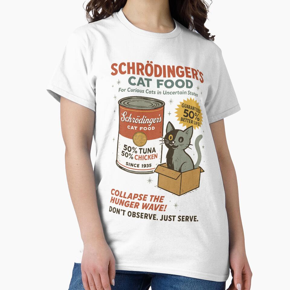 Schrödinger's Cat Food by 27 design studio