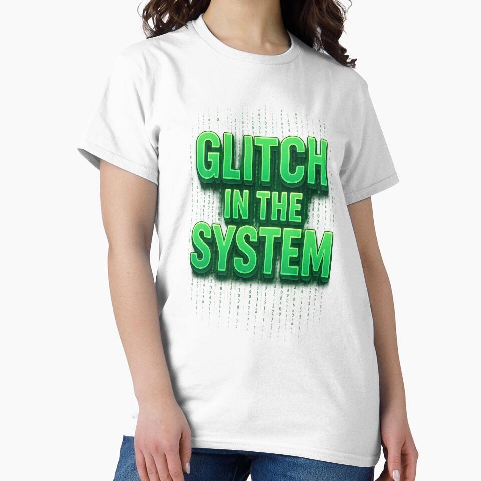 Glitch in the System Digital Tech Design by ArtbyCrystal