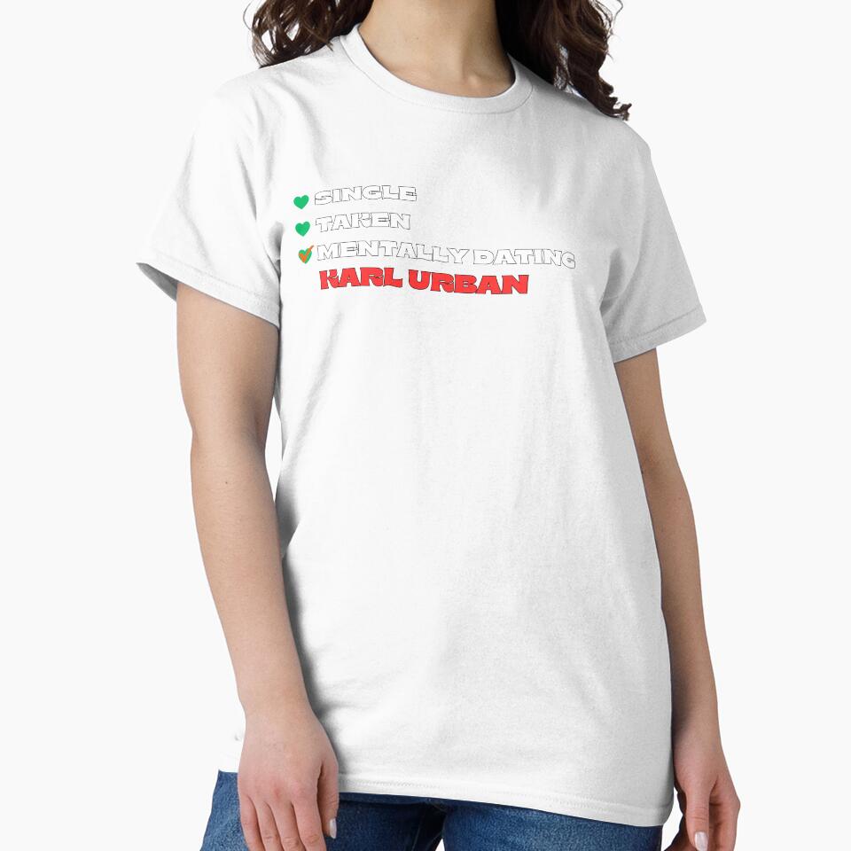 Mentally Dating Karl Urban - White Fonts by Itsheartshop