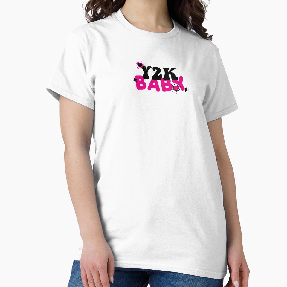 Y2K Baby Shirt, Y2k Aesthetic Graphic Tee, 2000's Clothing, by chipmuckdesignn