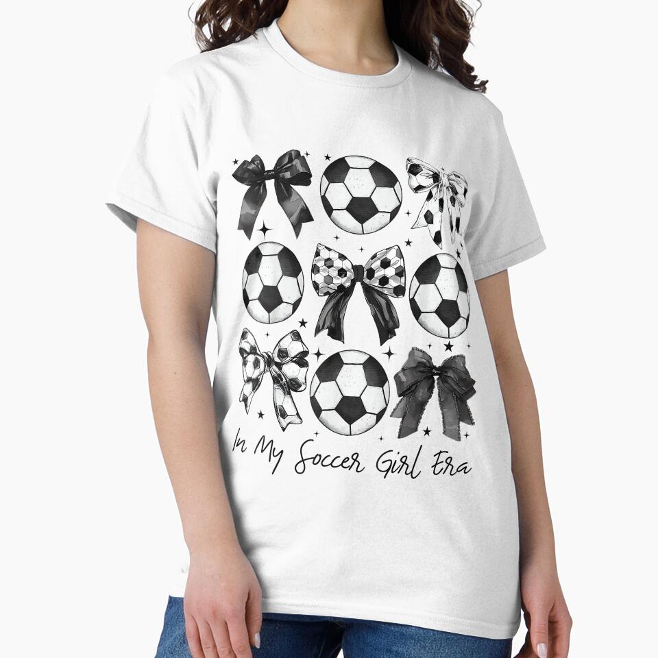 Soccer Shirt in My Soccer Girl Era Retro Groovy Soccer Girl by HazelWCagle