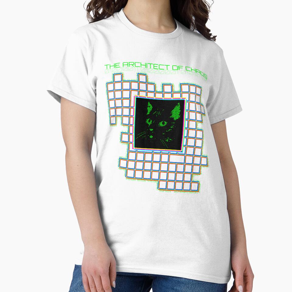Architect of Chaos Binary Matrix Cat by MadeTearfully