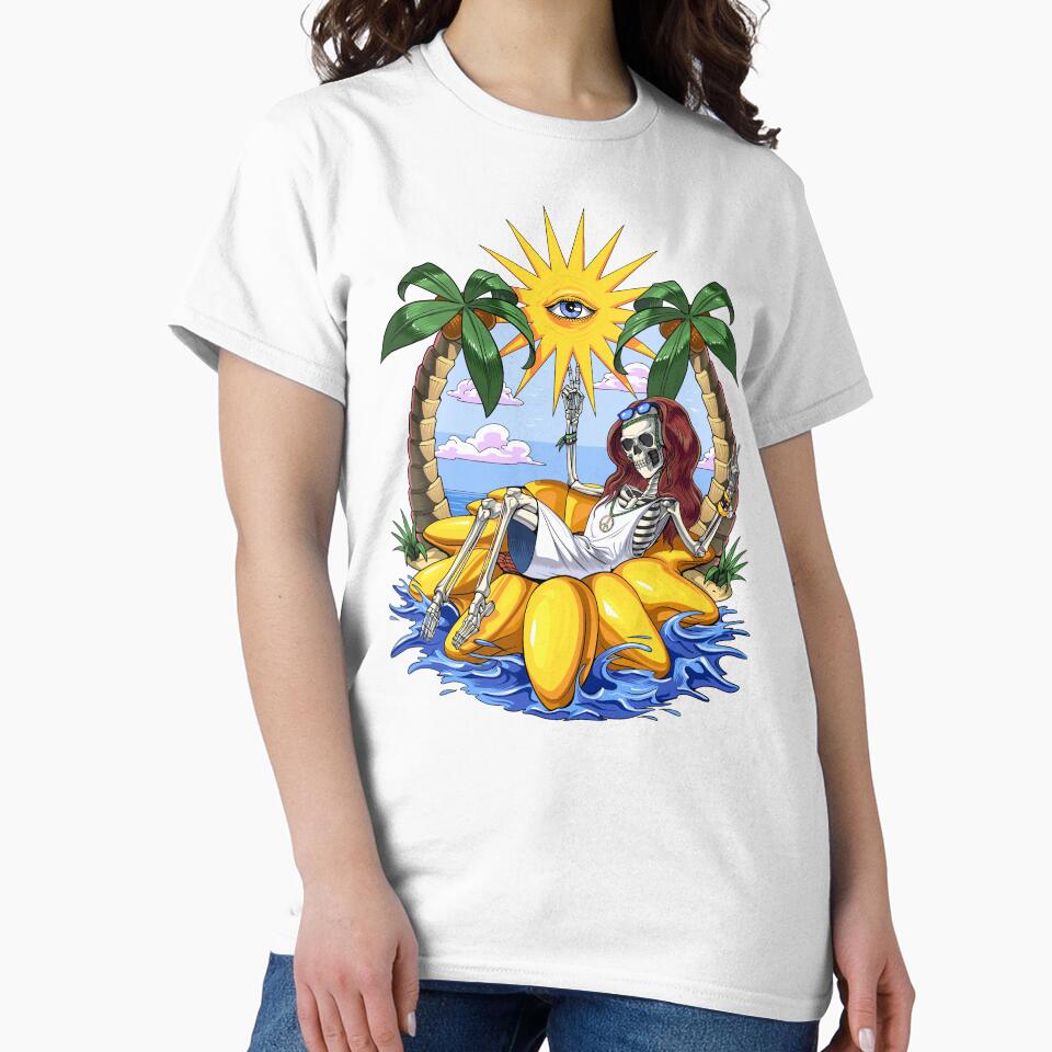 Hippie Skeleton Summer by underheaven