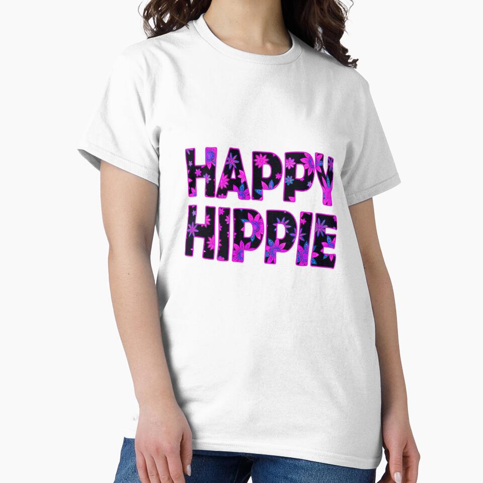 Flower Power Happy Hippie Words Free Spirit Hippie Vibes 1 of 4 by Beachy