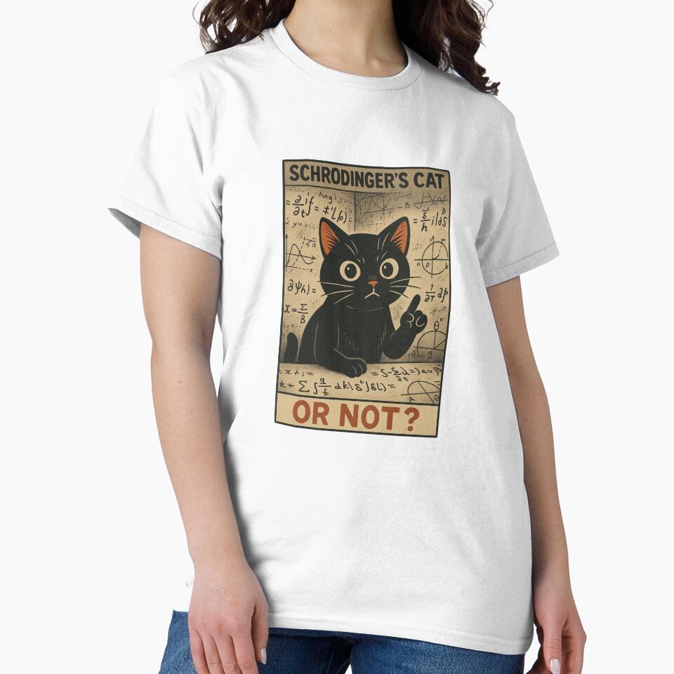 Schrödinger’s Cat by Painted Paw Studio
