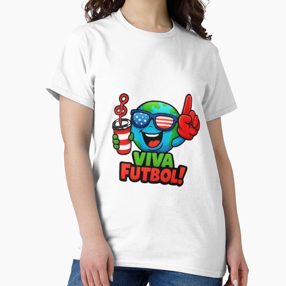 Viva Futbol Funny World Cup 2026 Soccer by Pixanova