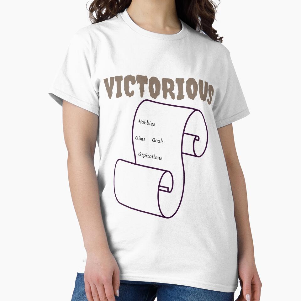 V For Victorious Positive Vibes by MsArtyCrafts
