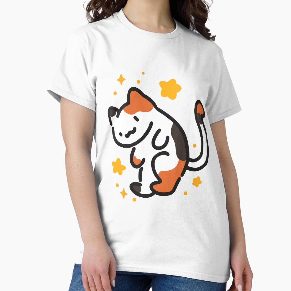 Calico Cat in the Sea of Stars by Fefeii