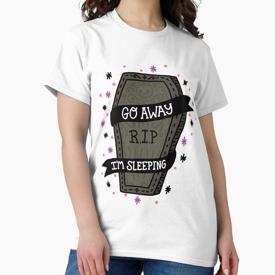 Go Away I'm Sleeping Coffin by TurtlesSoup