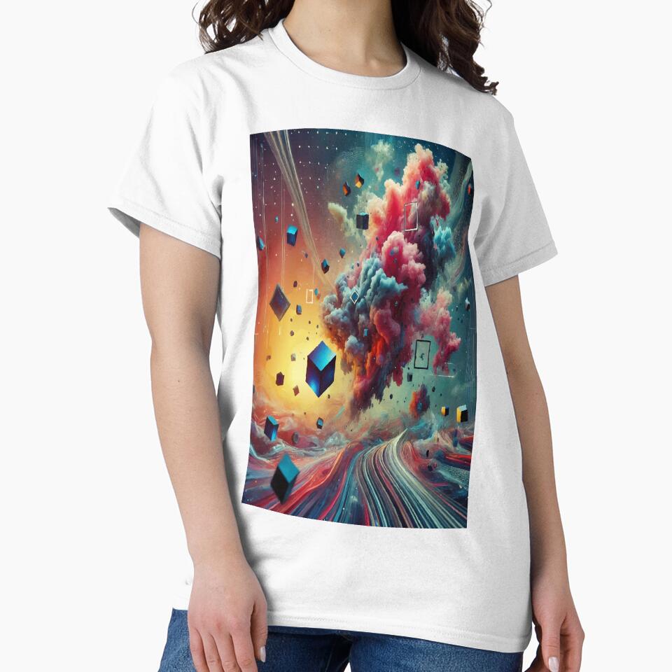 Cosmic Fragments: The Digital Awakening by AbstractAnom