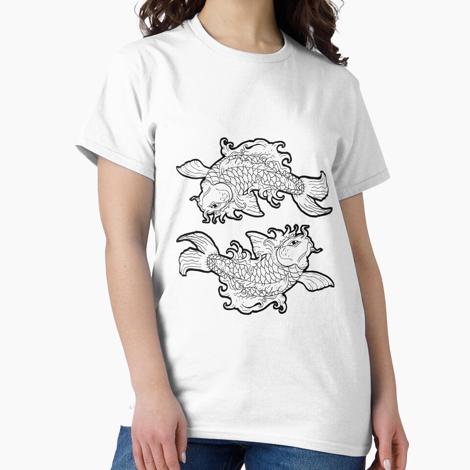 carp ink art by ilustra-ink