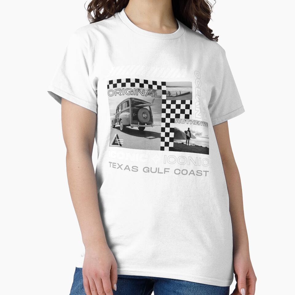 Surfing Street Wear, Ocean Iconic Branded Gulf Coast Design by OceanIconic