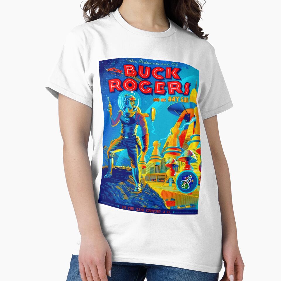 BUCK ROGERS : Vintage Antique Space Age Print by posterbobs