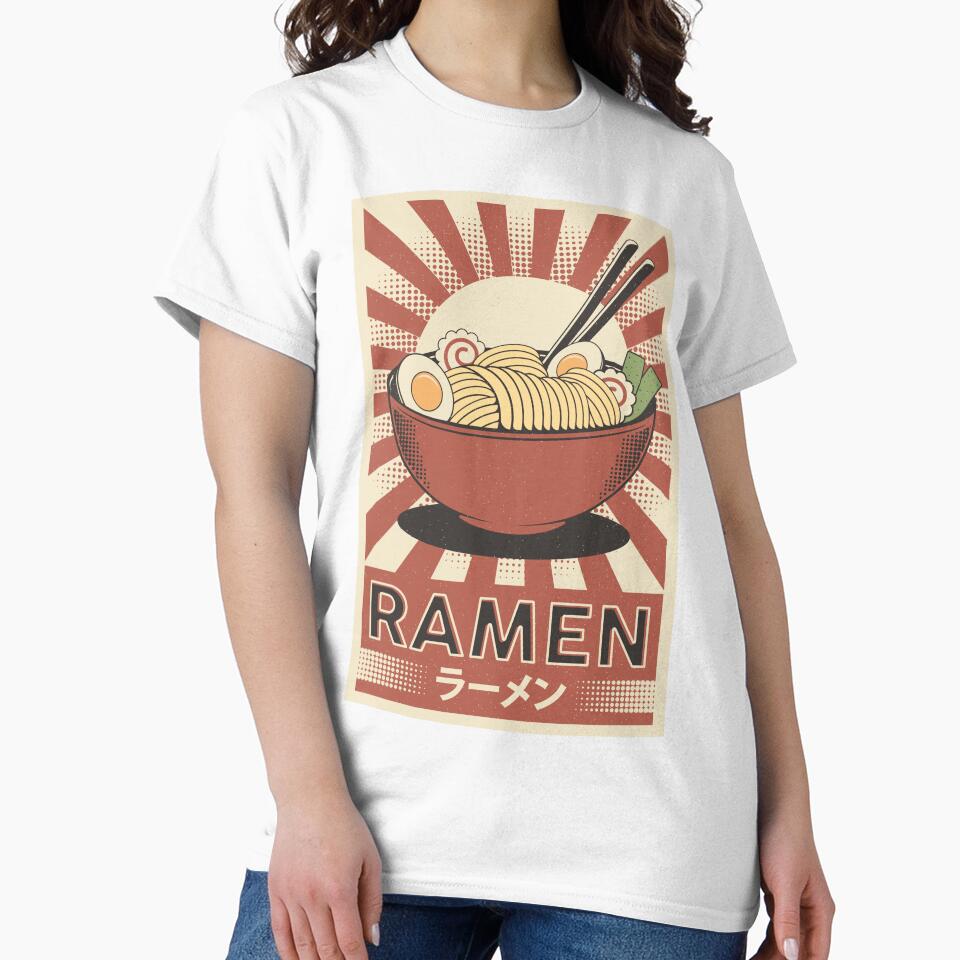 Retro Vintage Japanese Ramen Poster by nomu-nomu