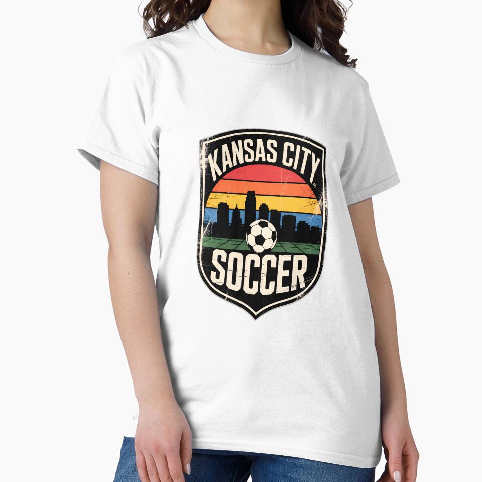 Vintage Kansas City Soccer Gift - Retro Badge by EverydayThreadz