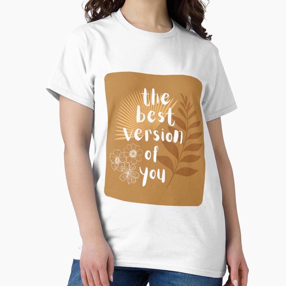 The best version of you positive boho style by MoonCatLab