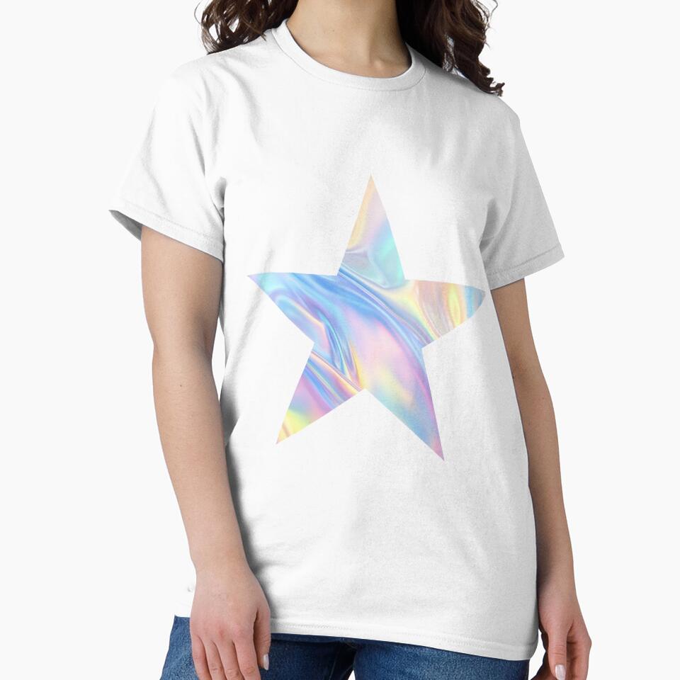 holographic star by funkyrainbowss