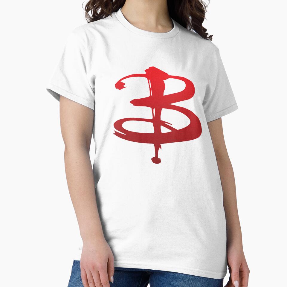 Red B Logo - Buffy by iTheressa