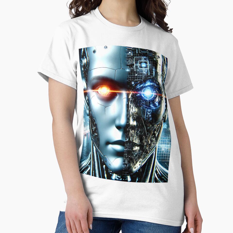 Cyborg Dystopian Future Sci-Fi Art by ZetaDream
