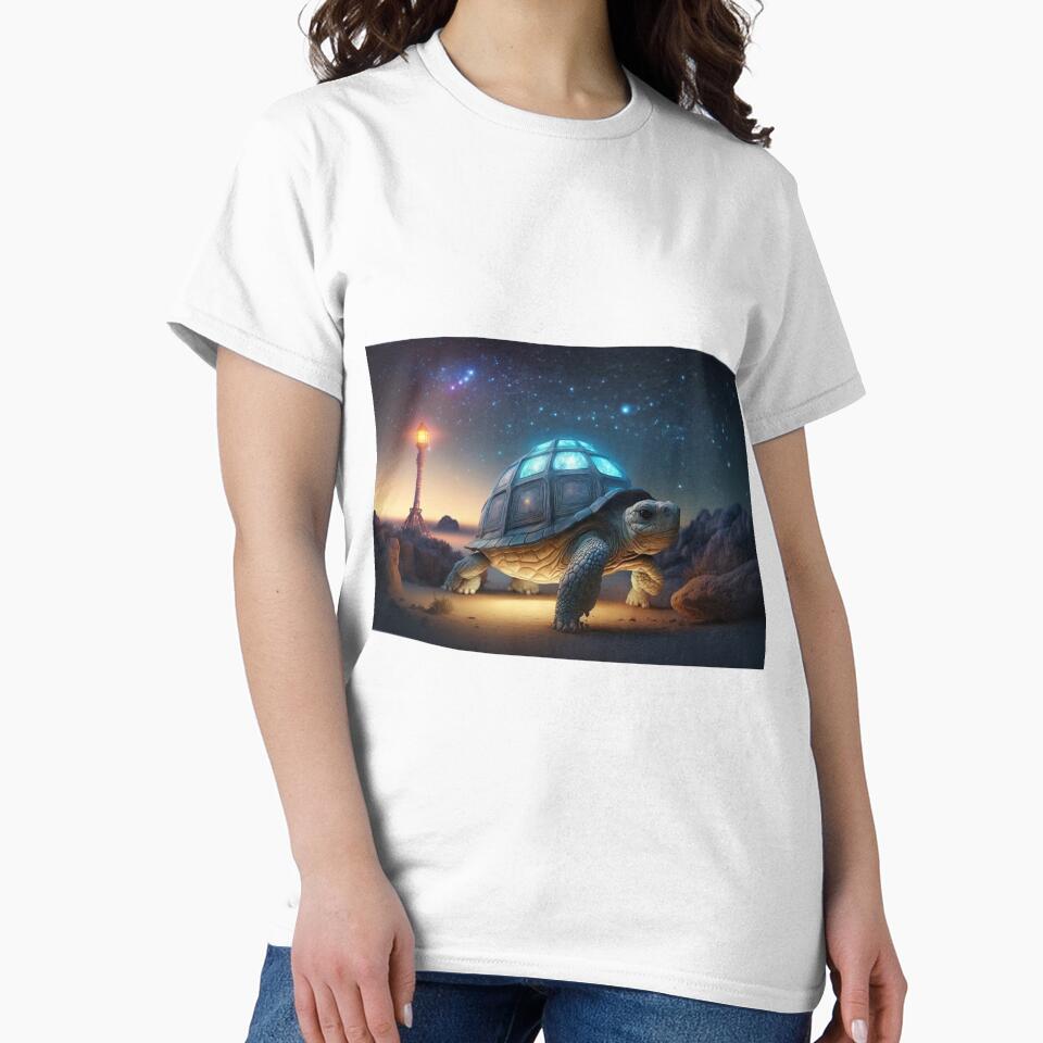 Space turtle defying gravity by NxtGenArt