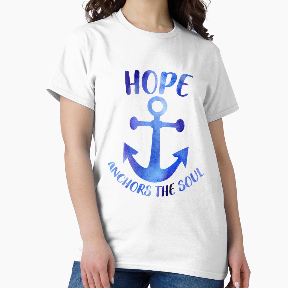 Hope Anchors The Soul ~ Motivation Feminist Mantra by StrangeStreet