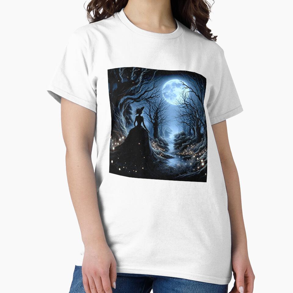 goth aesthetic forest dark blue by SpookyRat1942