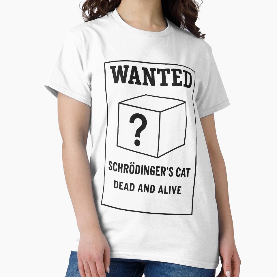 The Schrödinger's Cat "Wanted" Poster by Bal Drops