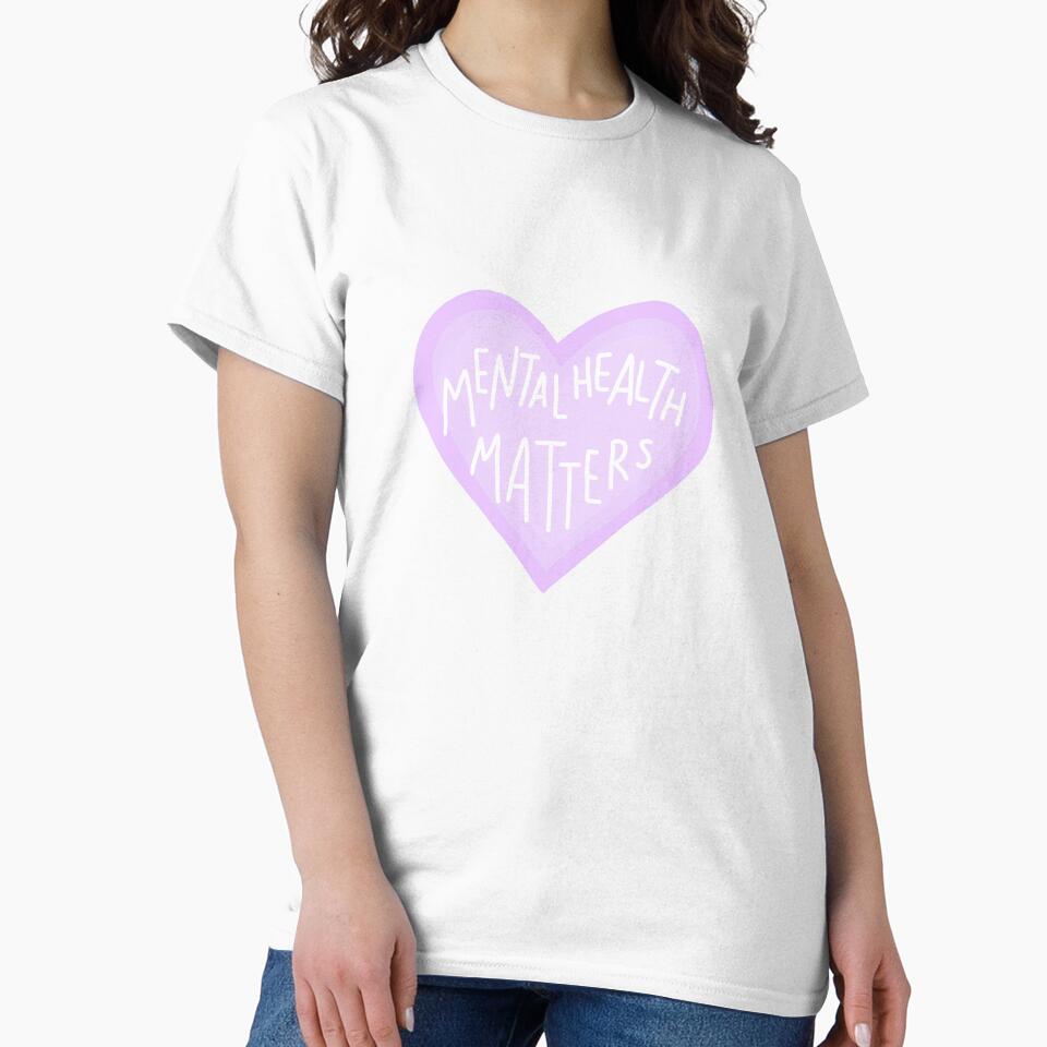 Mental Health Matters- Positive Affirmation Design by SadButHaha