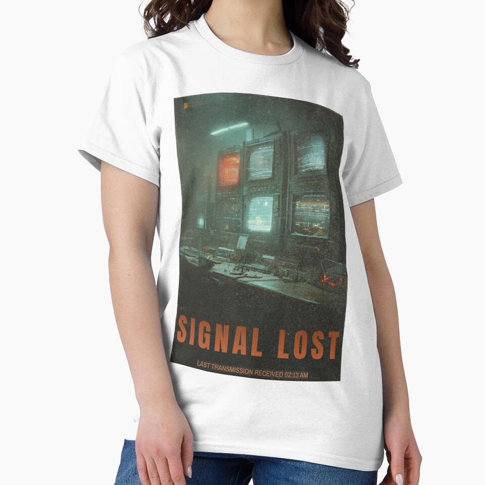 SIGNAL LOST | Retro Sci-Fi Transmission Poster | Analog Horror Aesthetic by THE VESSEL ARCHIVE