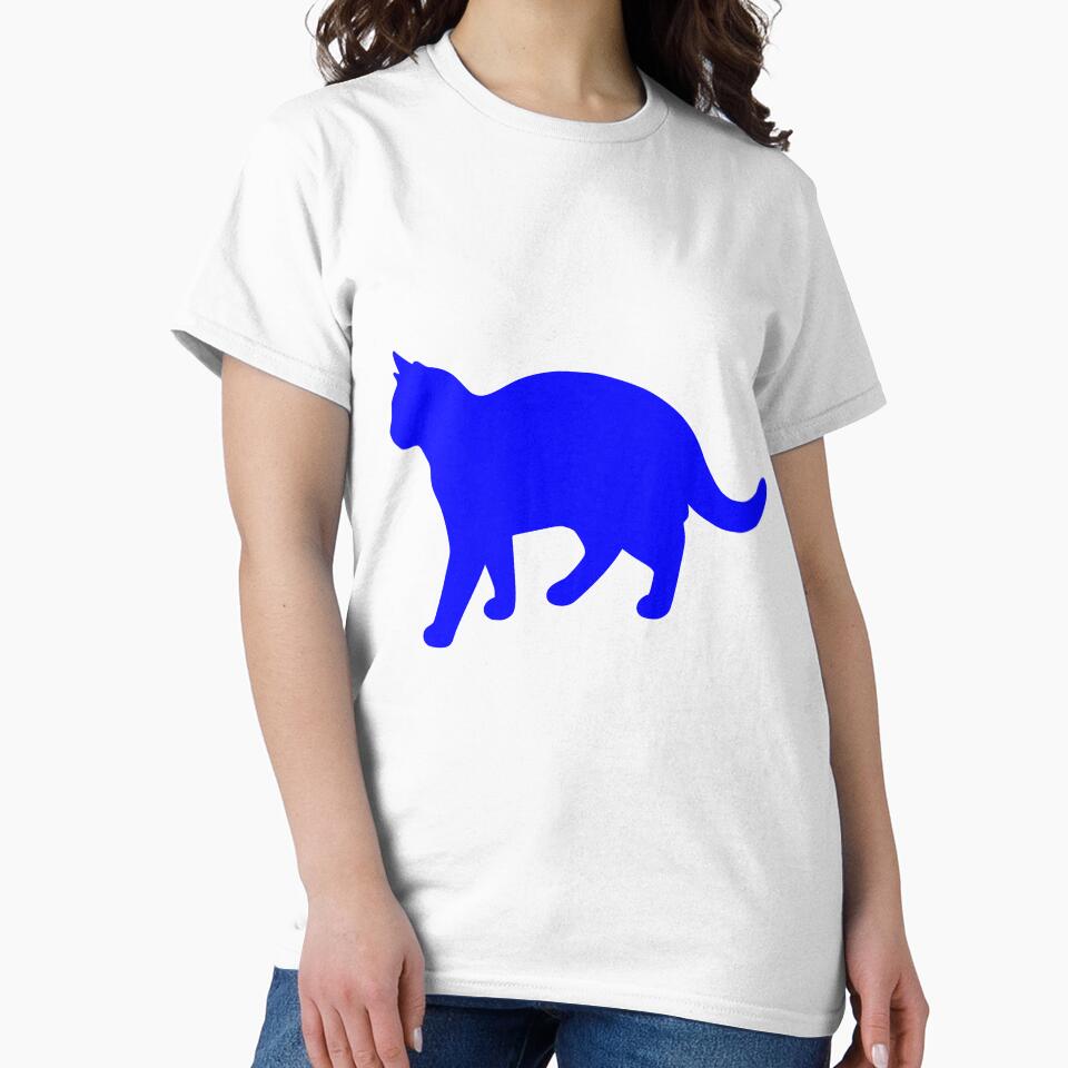 The Matrix Blue Cat (no matrix code) by ChR-oman