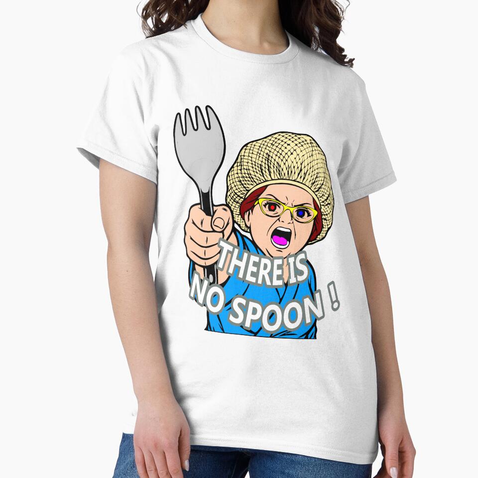 No Spoon Matrix Lunch Lady (no matrix code) by ChR-oman