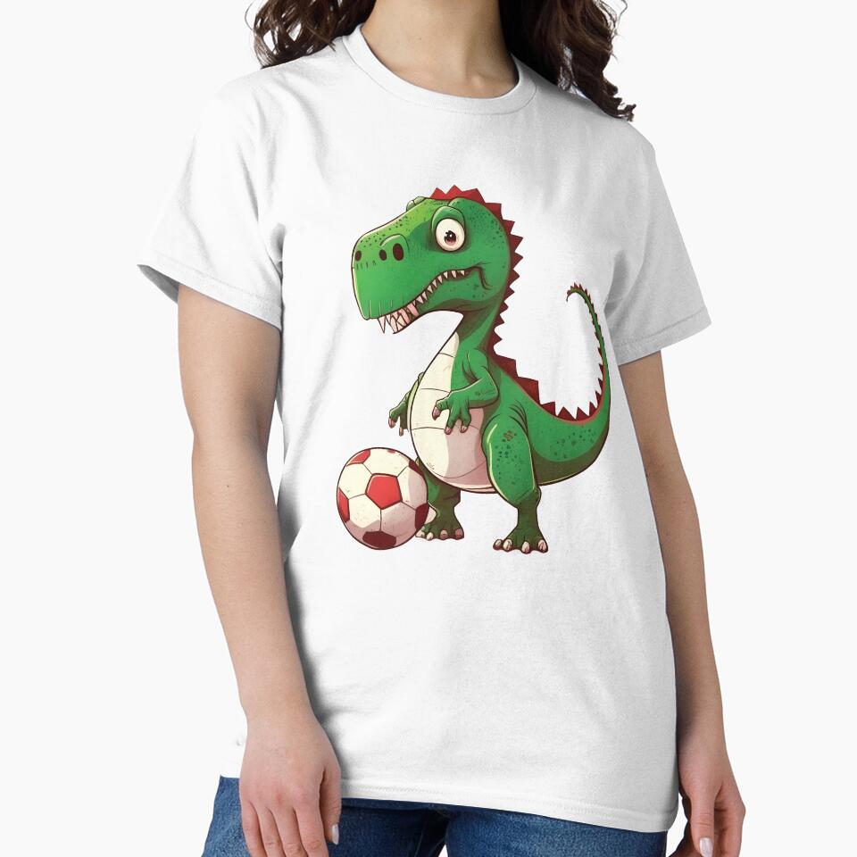 Dinosaur Prehistoric Soccer Player by PatternBestFan