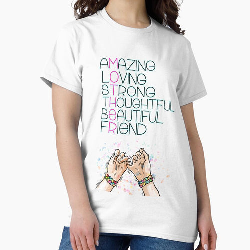 AMAZING, lOVING,Strong, thoughtful, beautiful,friend Inspirational Quote design by creativeideaz
