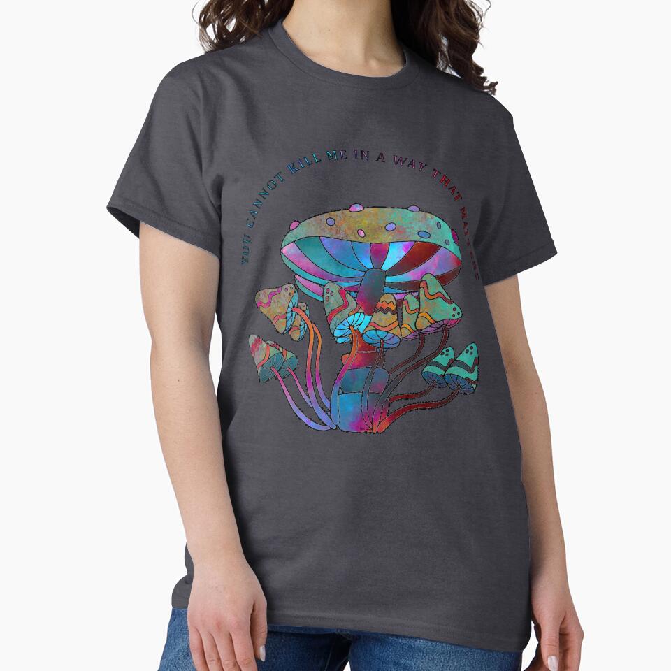 You Cant Kill Me Mushroom by ELDigitals