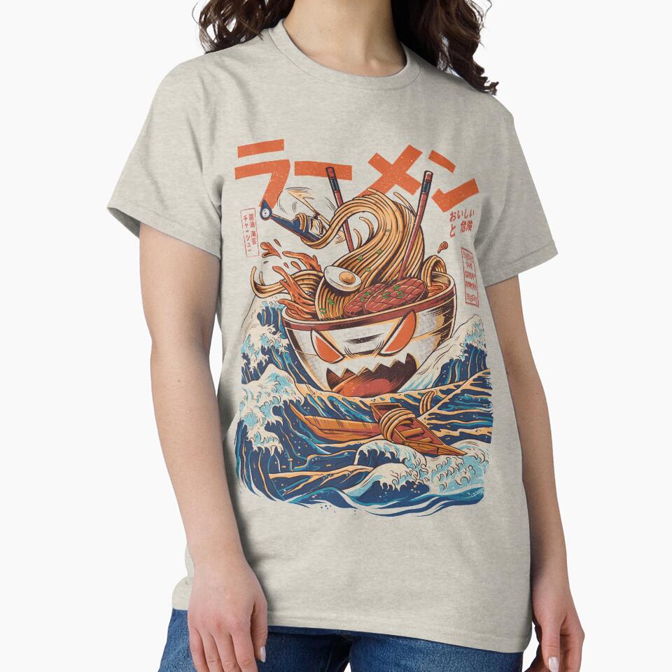 The Great Ramen off Kanagawa by Ilustrata®