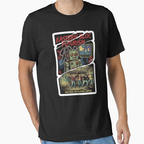 90s Nostalgia Eastern Bloc Futurism Retro Robot Cyberpunk by Dark Label Apparel