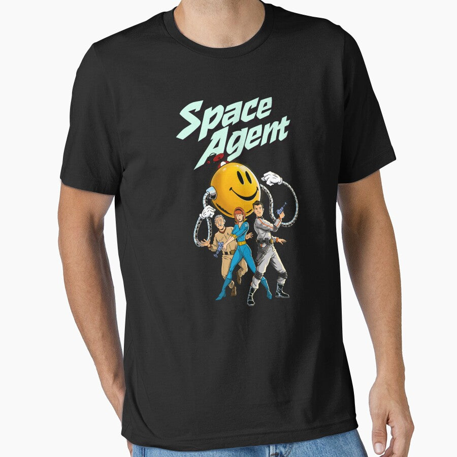 Space Agent Heroes Posed for Action by JonesComics