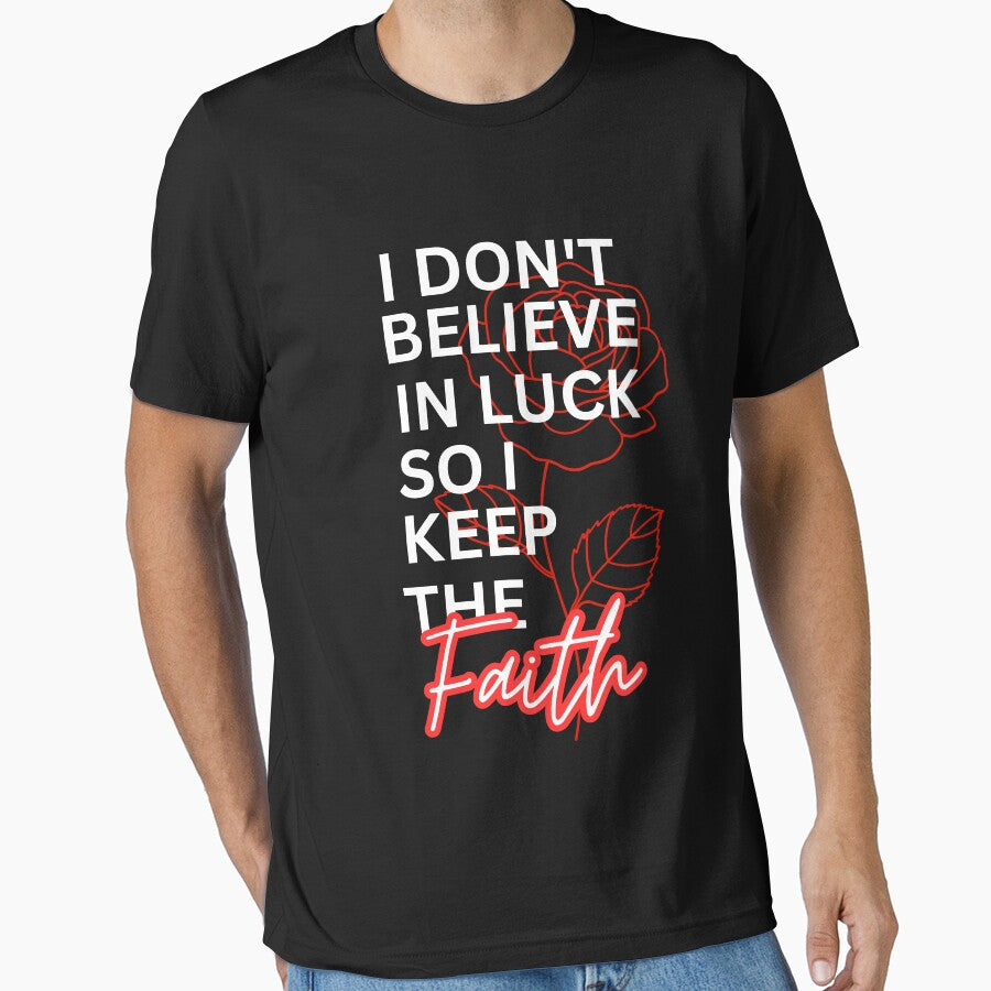 Keep the Faith Motivational Rose Design by Meet International shop