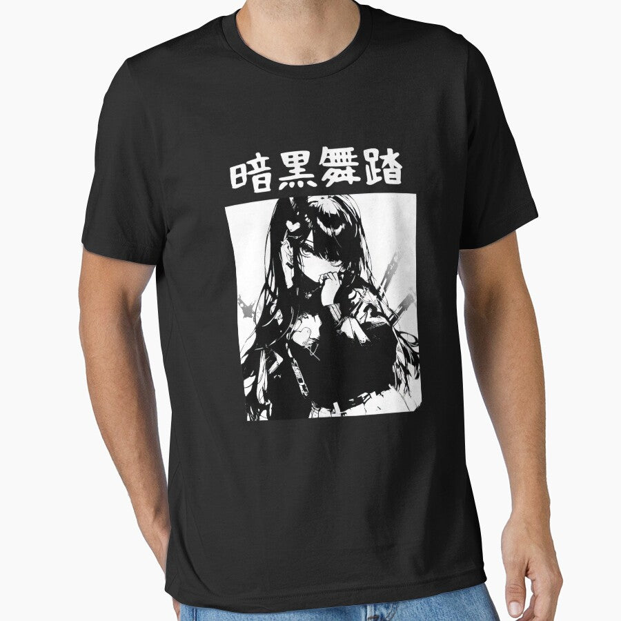Goth Grunge Anime Girl Manga Aesthetic Japanese Streetwear #801 by mika-gallery