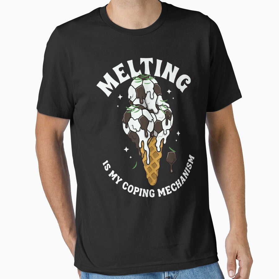 Melting Is My Coping Mechanism | Funny Soccer Athlete Humor by Cree8if
